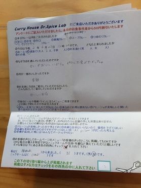 福知山から来ていただいたにゃぶさん、初来店ありがとうございます