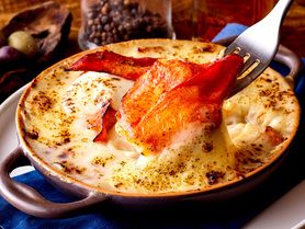 【前菜】オマールエビのクリームグラタン