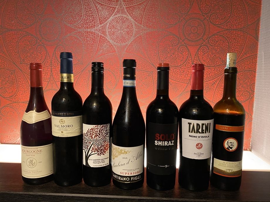 赤ワイン(ボトル)いろいろ（3200〜5500）