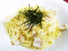 和風カルボナーラ
