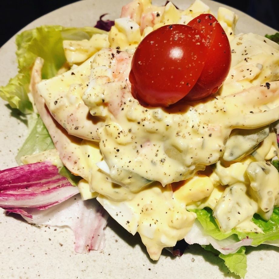 シュリンプエッグサラダ（¥520）