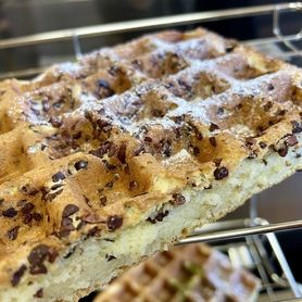 ◯ワッフルセット◯プレーンとカカオニブ☆ドリンク付き