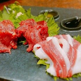 熊本直送　馬刺し3種盛り