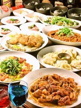 イタリアンコース　８品　飲み放題付