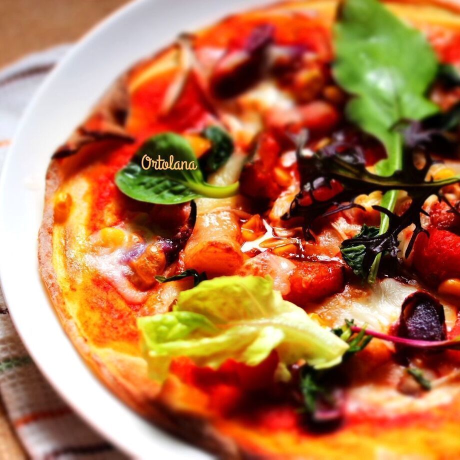 燻製ベーコンとカポナータ(野菜のトマト煮込み)（1250）