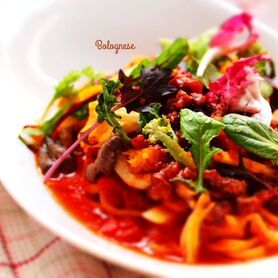 奈良県産大和牛・ヤマトポークのボロネーゼ