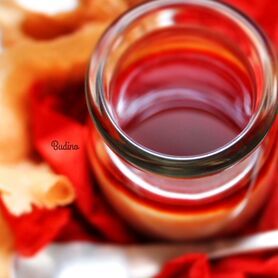 奈良県産大和なでしこ卵と沖縄県産黒糖プリン メープルソース