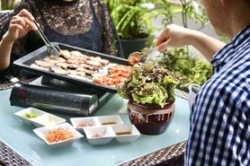 テラス限定　サムギョプサルセット