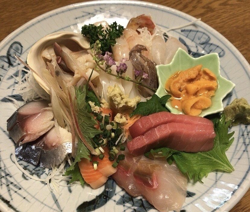 刺身二人前盛り合わせ