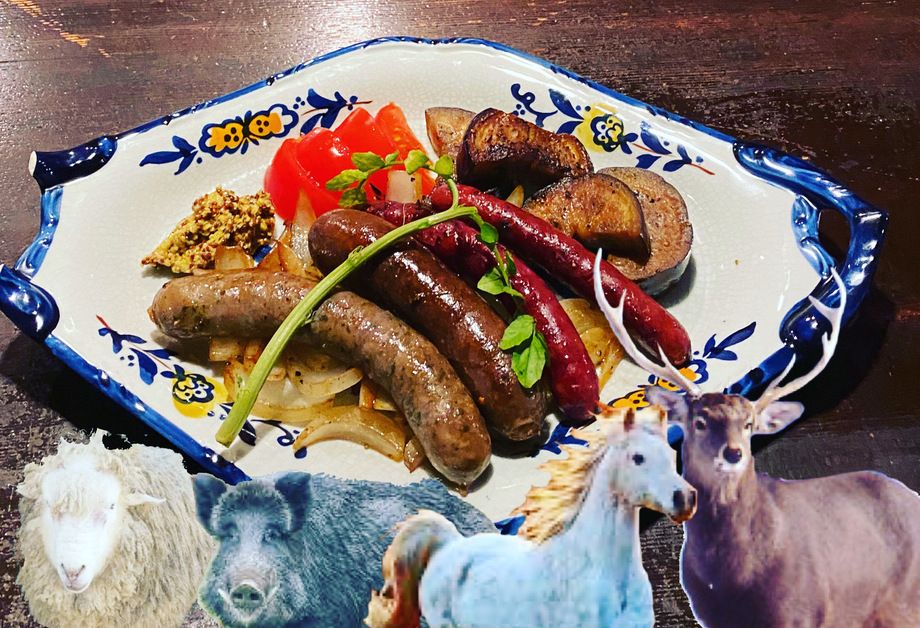 ソーセージ４種盛り