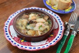 Shrimp & Mushrooms Ajillo