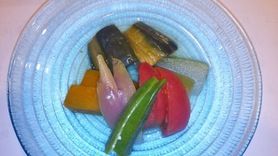 夏野菜の冷やし鉢