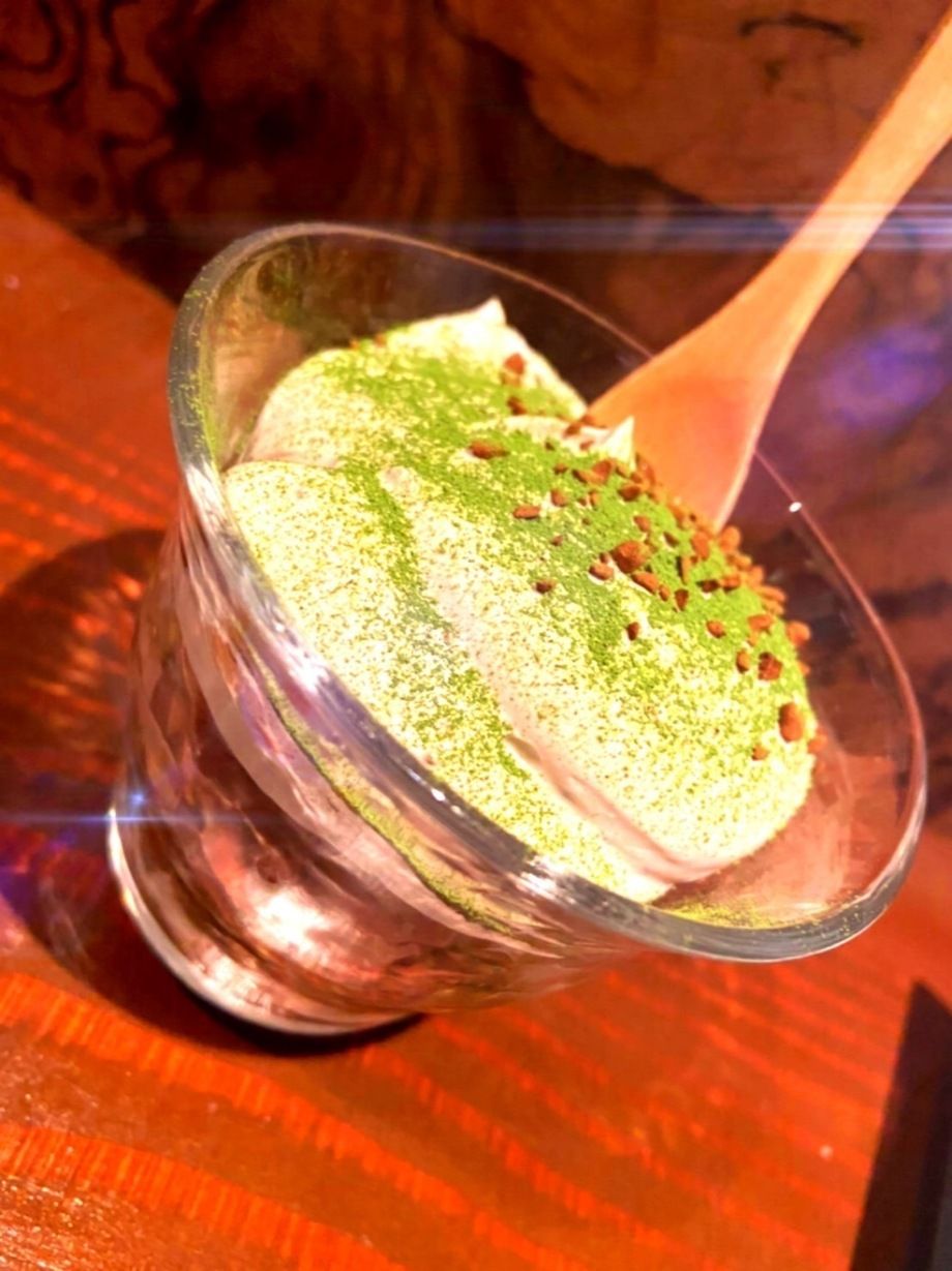 【甘味】抹茶ティラミスパフェ