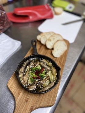 イワシのアヒージョ