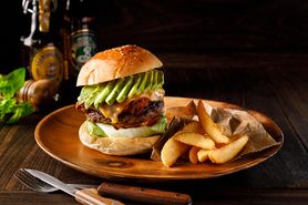 アボカドチーズバーガー