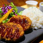 ハンバーグランチプレートセット