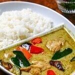 ソイマルヤマのグリーンカレーセット