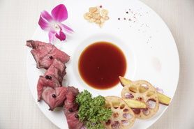 岩手短角牛のローストビーフ