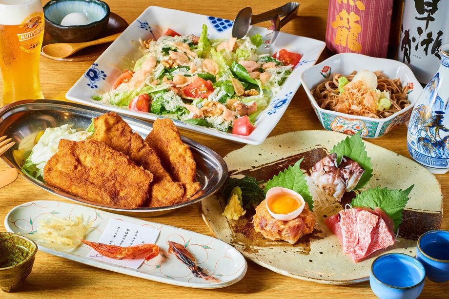 【数量限定】さざ波の宴・大皿コース★120分飲み放題付き★【宴会・歓送迎会・飲み会】