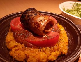 【カレーの日限定】鯖コンフィのキーマカレー