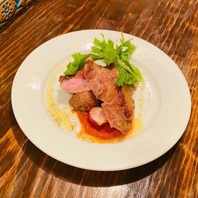 【新鮮やさいセット（平日限定）】B)メインセット