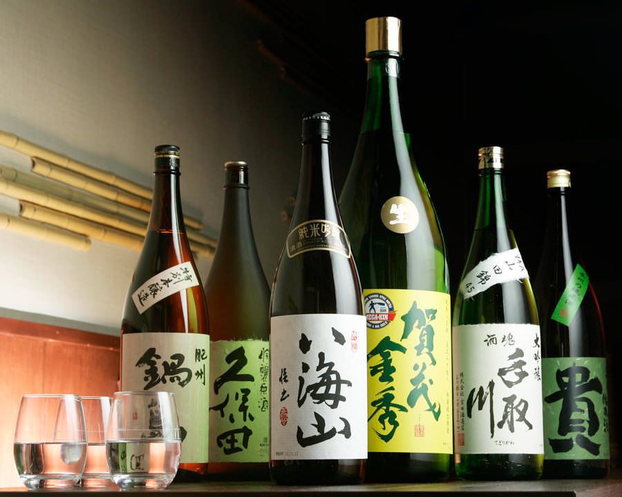 地酒各種（500円～）