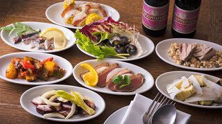 【冷菜】タロス風手作り小皿前菜（2名様～）