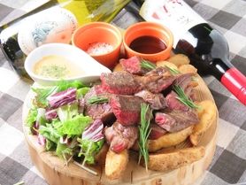 アンガス牛ステーキ