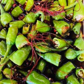 ししとうのたまり漬け