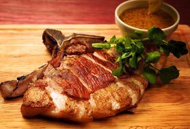 霜降り高原豚のポークチョップ