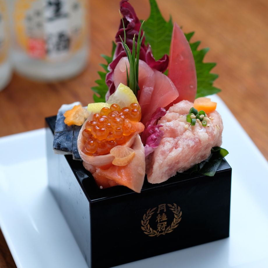 豪華！旬魚の升盛