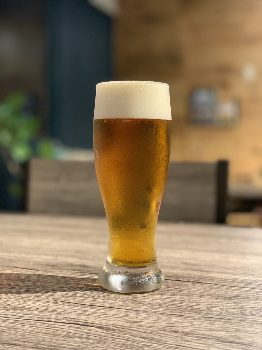 期間限定クラフトビール（650円）