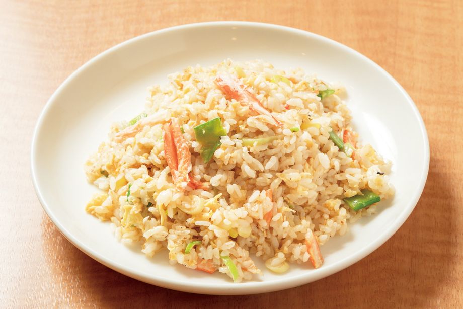 カニチャーハン（スープ付）