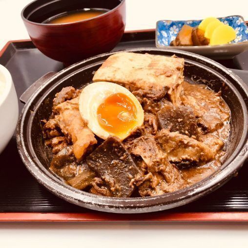 【数量限定】牛すじ煮込み定食 