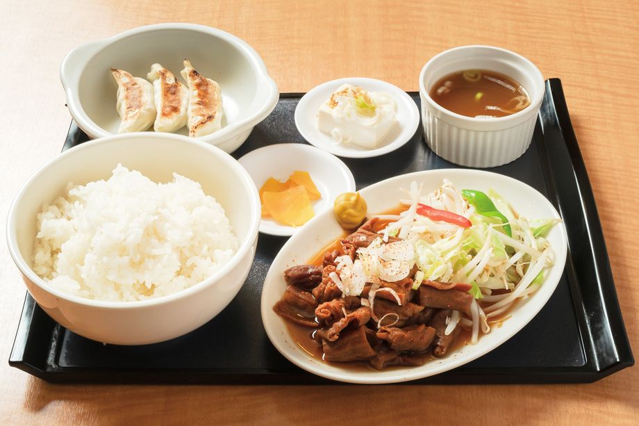 もつ煮込み定食