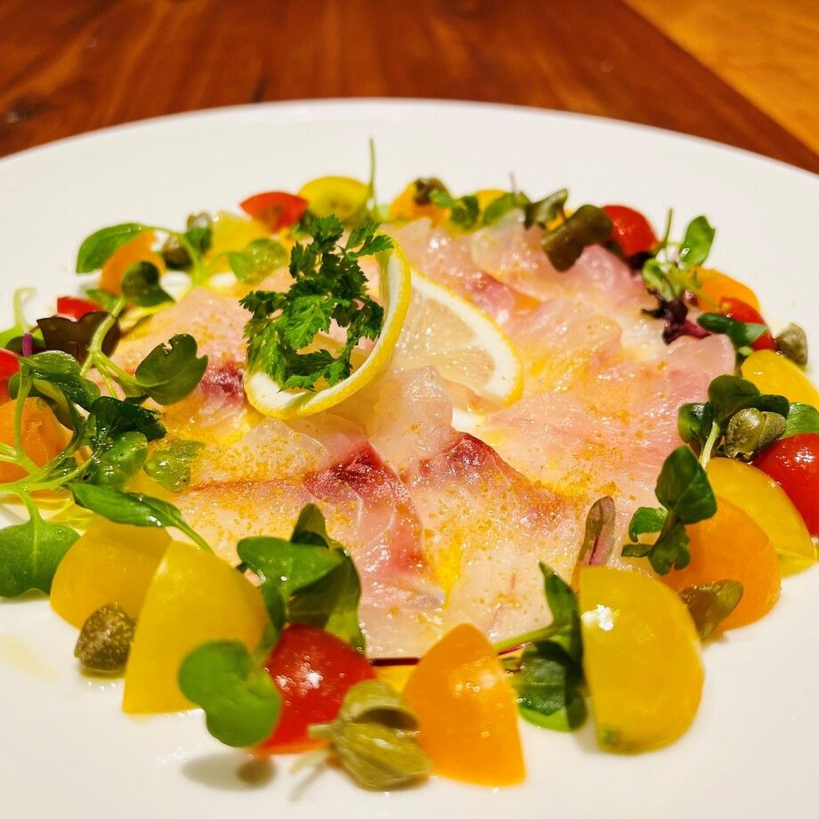 鮮魚のカルパッチョ