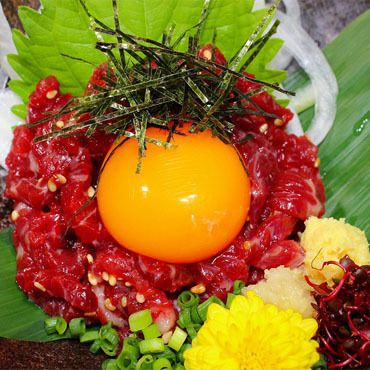 馬肉のユッケ