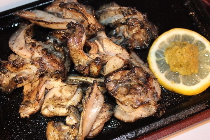 鶏ヤゲン軟骨黒炭焼き