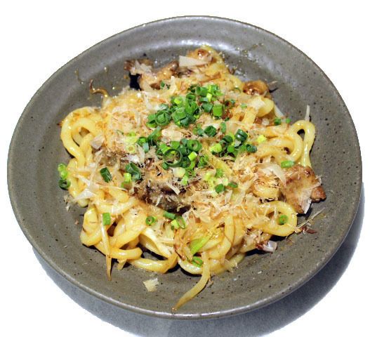 ホルモンうどん