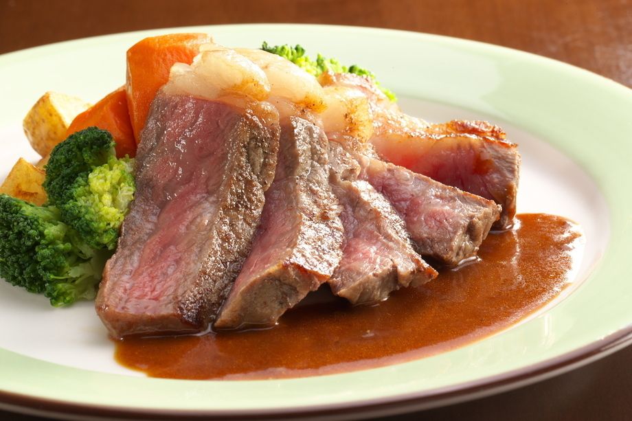 国産牛のサーロインステーキ