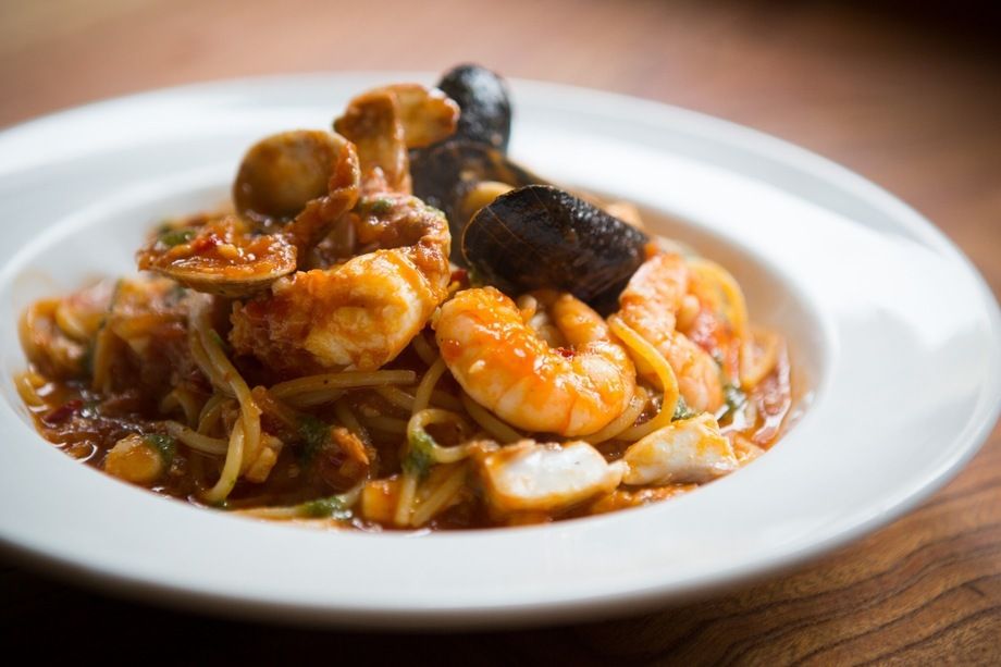 海の幸のペスカトーレ