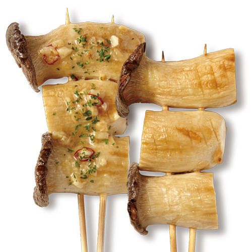 エリンギ／エリンギペペロンチーノ（210円～）