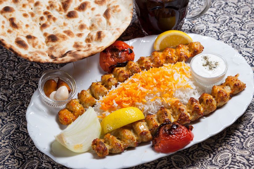 クビデチキン2串セット 　Kubideh Chicken 2 pieces Set