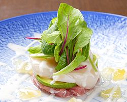 本日のお魚カルパッチョ