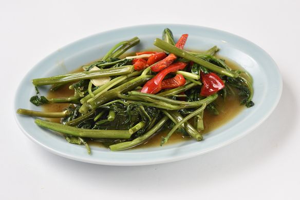 【炒め物・揚げ物】パッ・パッブン（空芯菜炒め）