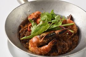 【炒め物・揚げ物】クンオップウンセン（エビと春雨蒸し）