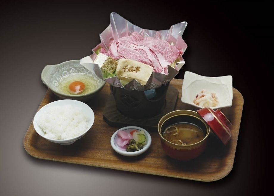 近江牛すき焼き鍋昼膳