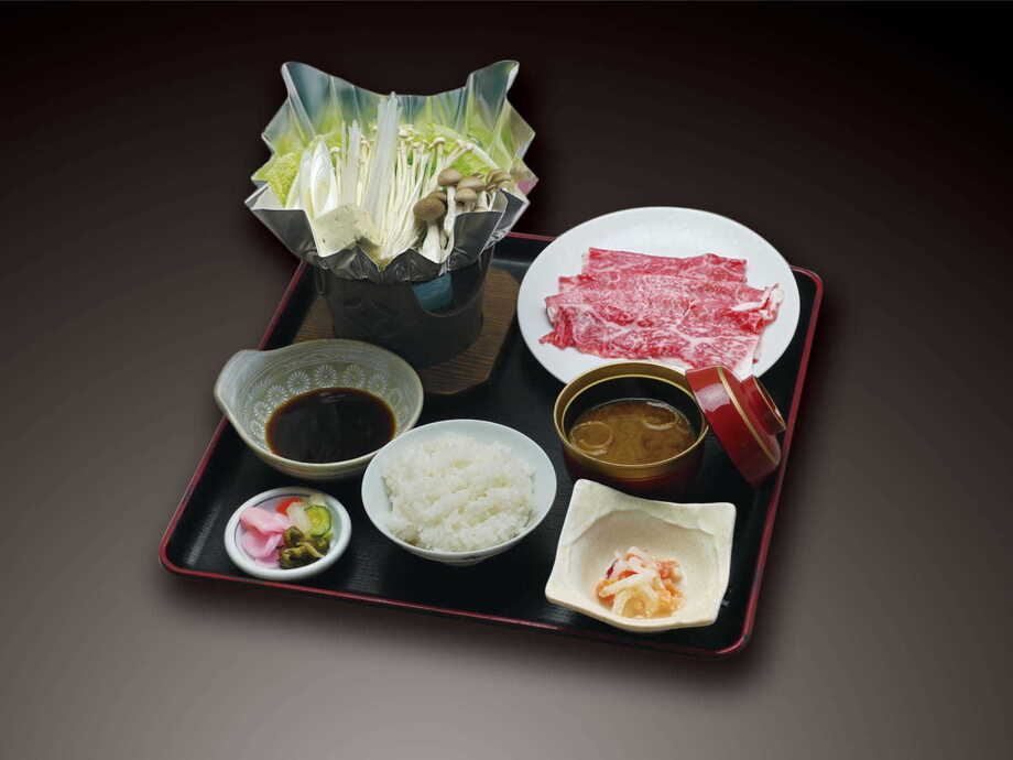 近江牛しゃぶ風昼膳