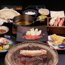 氷雪の門 たらば蟹コース