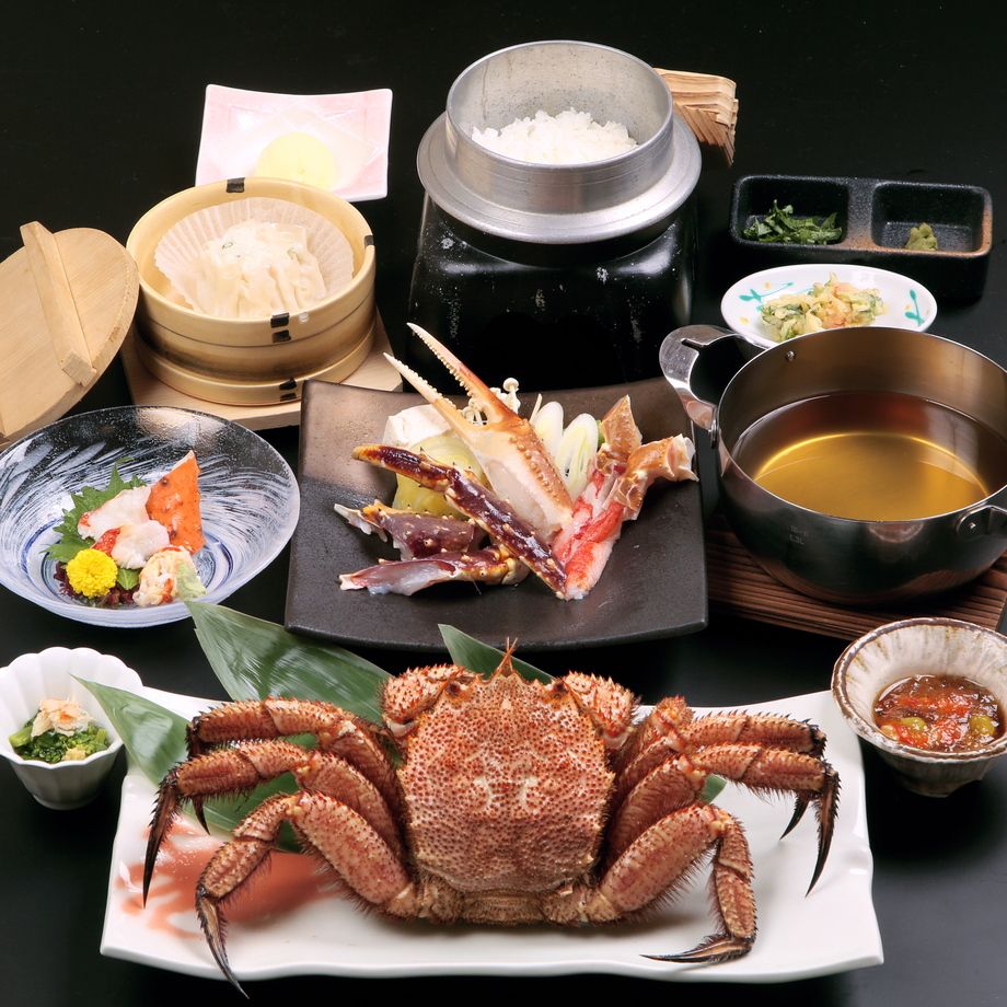 スペシャル活毛蟹丸ごと一尾コース